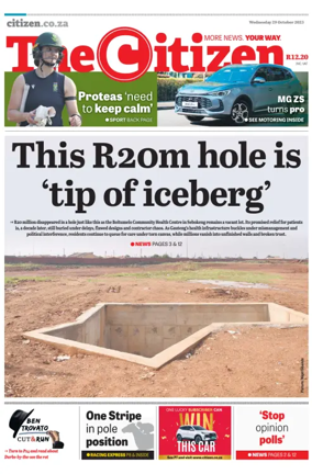 Cover of The Citizen (KZN)