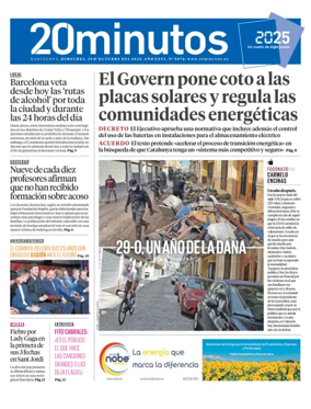 Cover of 20 Minutos Barcelona