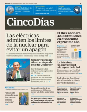 Cover of Cinco Días