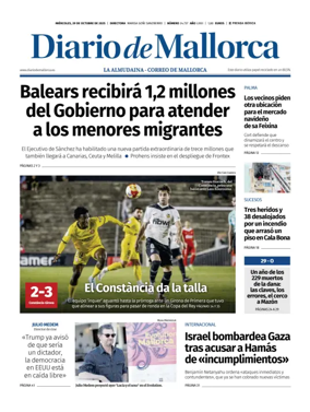 Cover of Diario de Mallorca