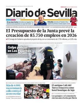Cover of Diario de Sevilla