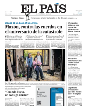 Cover of El País (País Vasco)