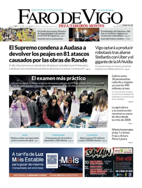 Cover of Faro de Vigo (Deza/Tabeiros-Montes)