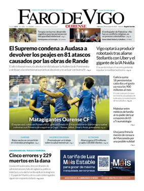 Cover of Faro de Vigo (Ourense)