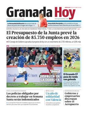 Cover of Granada Hoy