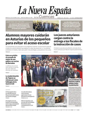 Cover of La Nueva España (Cuencas)
