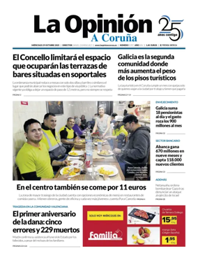 Cover of La Opinion de A Coruna