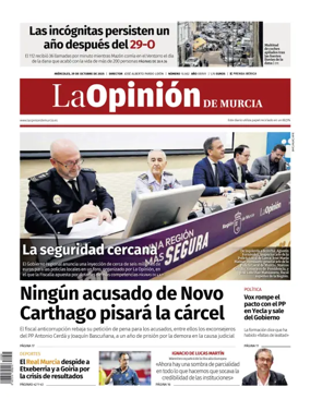 Cover of La Opinión de Murcia
