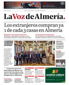 Cover of La Voz de Almería