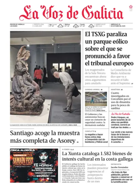 Cover of La Voz de Galicia (Carballo)