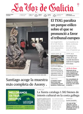 Cover of La Voz de Galicia (Monforte)