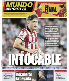 Cover of Mundo Deportivo (Bizkaia-Araba)