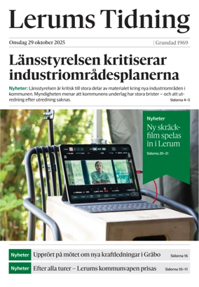 Cover of Lerums Tidning