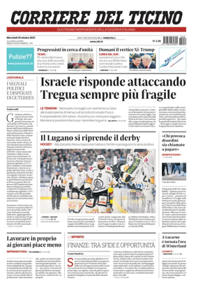 Cover of Corriere del Ticino