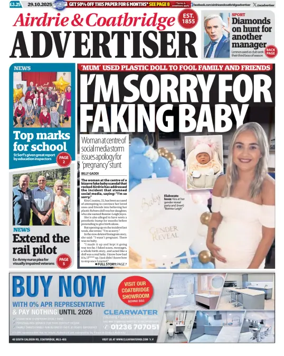 Cover of Airdrie & Coatbridge Advertiser