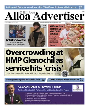 Cover of Alloa Advertiser