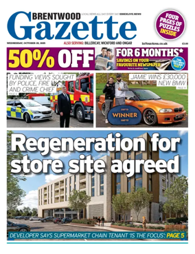 Cover of Brentwood Gazette