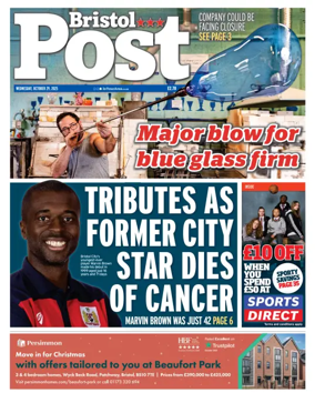 Cover of Bristol Post