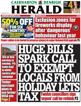 Cover of Caernarfon Herald