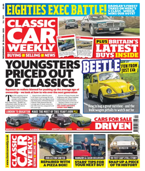 Cover of Classic Car Weekly (UK)