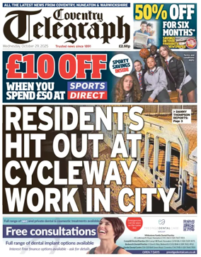 Cover of Coventry Telegraph