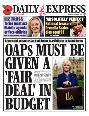 Cover of Daily Express