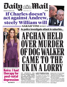 Cover of Daily Mail