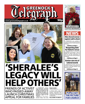 Cover of Greenock Telegraph