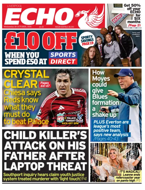 Cover of Liverpool Echo