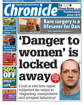 Cover of Nantwich Chronicle