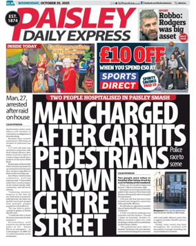 Cover of Paisley Daily Express