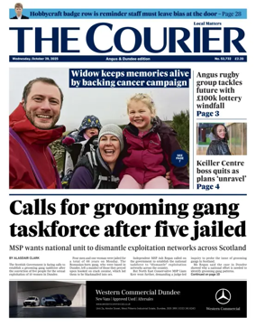 Cover of The Courier & Advertiser (Angus and The Mearns Edition)