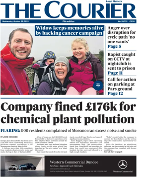 Cover of The Courier & Advertiser (Fife Edition)