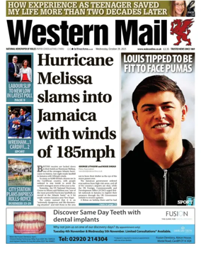 Cover of Western Mail