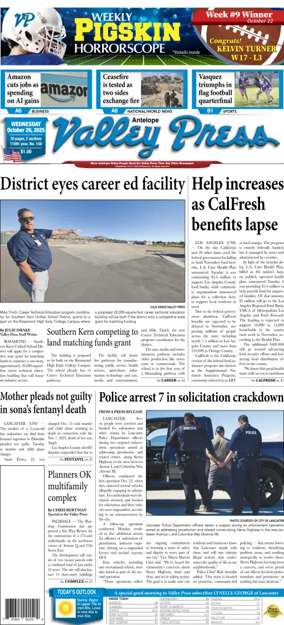 Cover of Antelope Valley Press