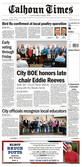 Cover of Calhoun Times