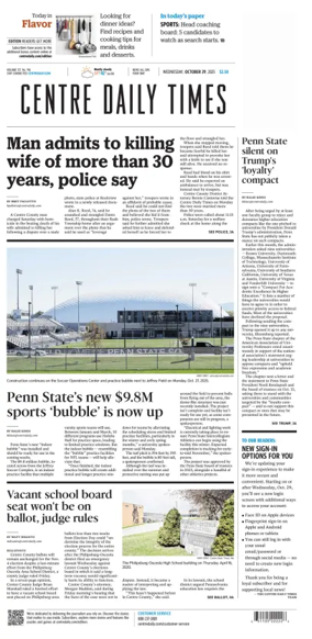 Cover of Centre Daily Times