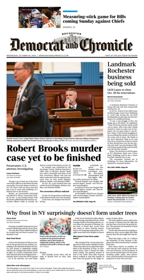 Cover of Democrat and Chronicle