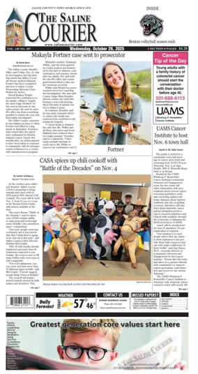 Cover of The Saline Courier