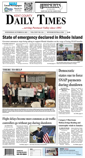 Cover of Kent County Daily Times