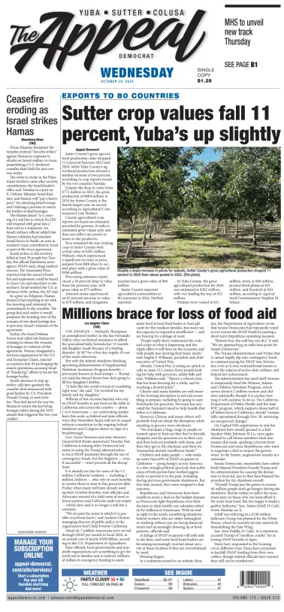 Cover of Marysville Appeal-Democrat    