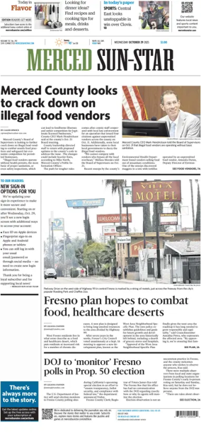 Cover of Merced Sun-Star
