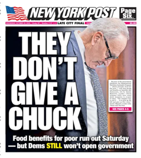 Cover of New York Post