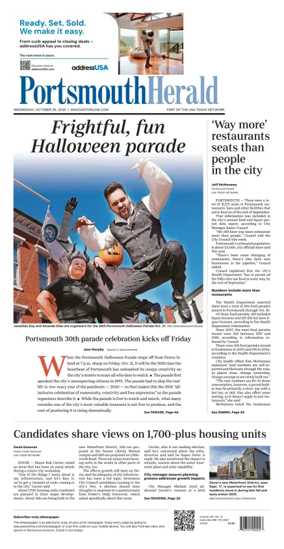 Cover of Portsmouth Herald