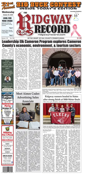 Cover of Ridgway Record