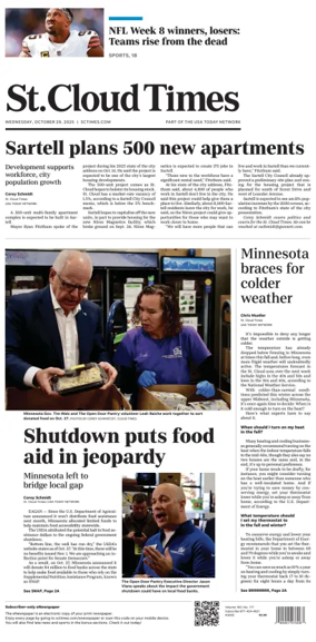 Cover of St. Cloud Times