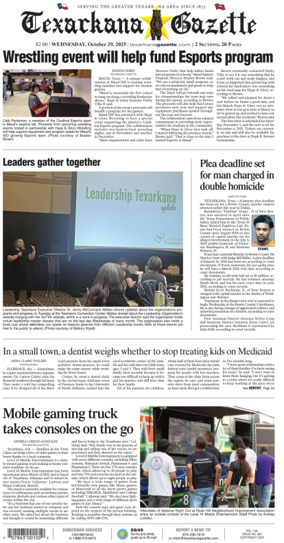 Cover of Texarkana Gazette