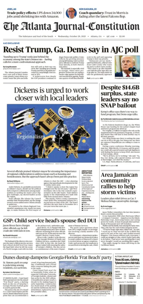 Cover of The Atlanta Journal-Constitution