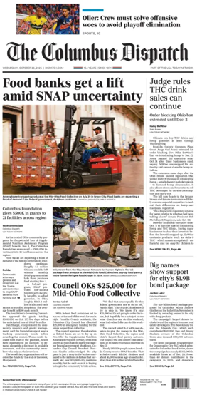 Cover of The Columbus Dispatch