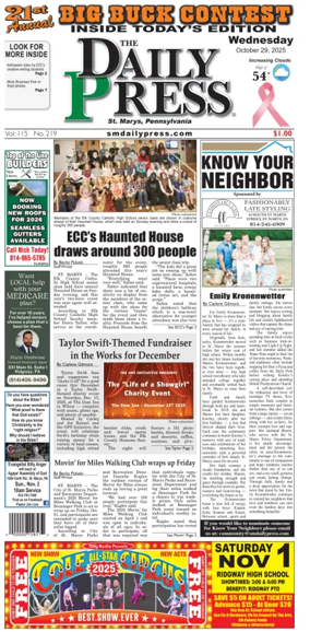 Cover of The Daily Press